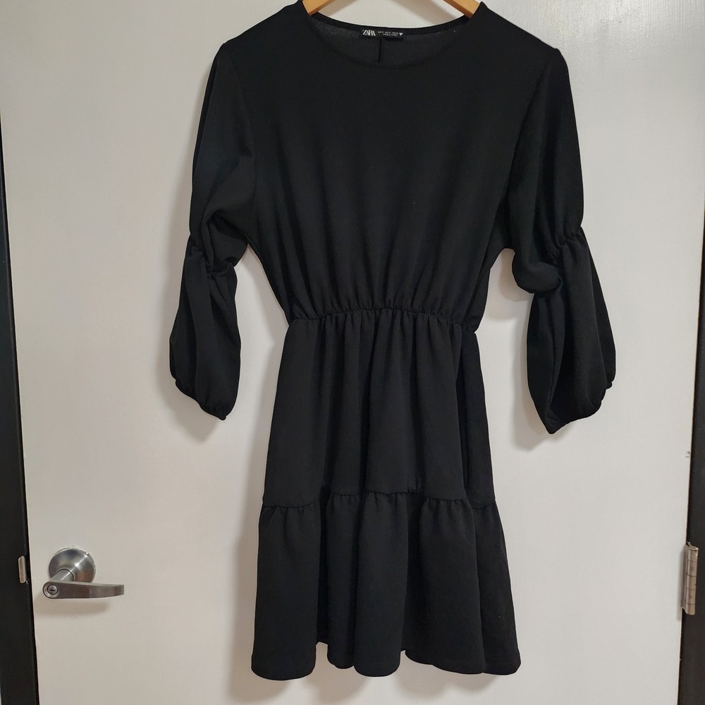 Zara‎ Mini Tiered Babydoll Dress